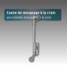 Canne de marquage au sol 1 bombe temporaire
